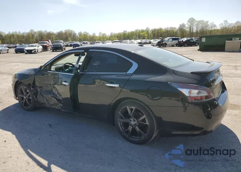 2014 Nissan Maxima S z USA, uszkodzony, nr VIN 1N4AA5AP9EC437744